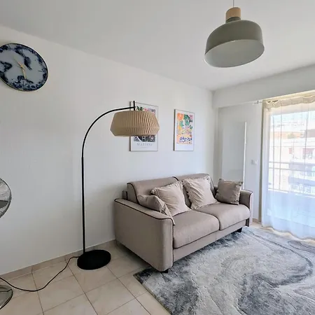 Juan Les Pins - Town Center - 4 People Apartment